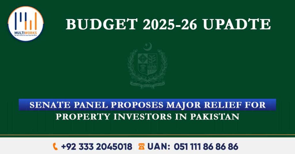 property investment in pakistan, budget 2025-26 update